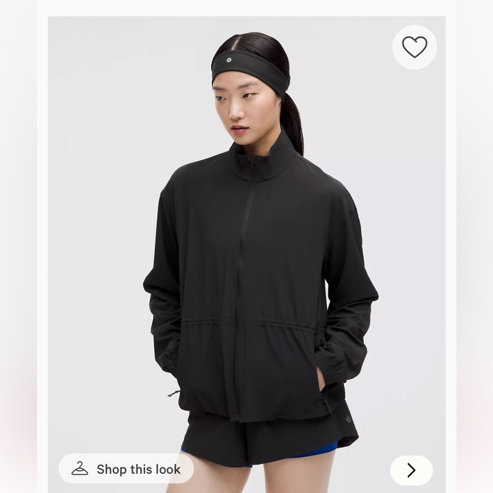 Lululemon Clinch Waist Running Jacket